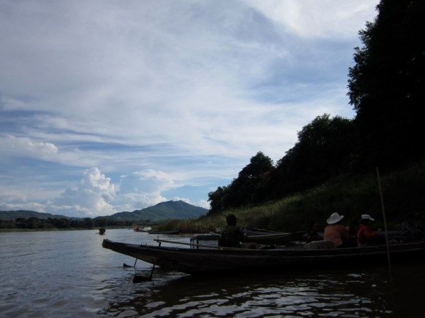 Before crossing the Mekong.