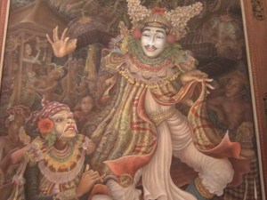 This was one of my favorite paintings. Look at how many faces there are!