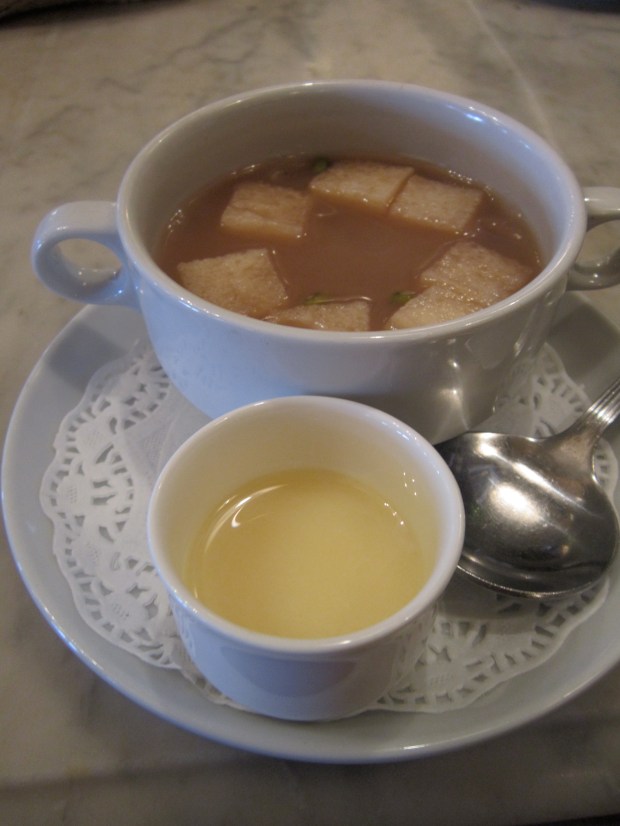 Wedang Sekoteng. My new favorite drink.